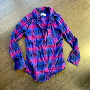 NWOT Aritzia TNA Brisco Flannel Shirt